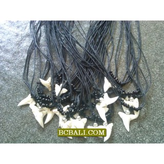 Shark Teeth Pendant for Men Necklaces Bali 